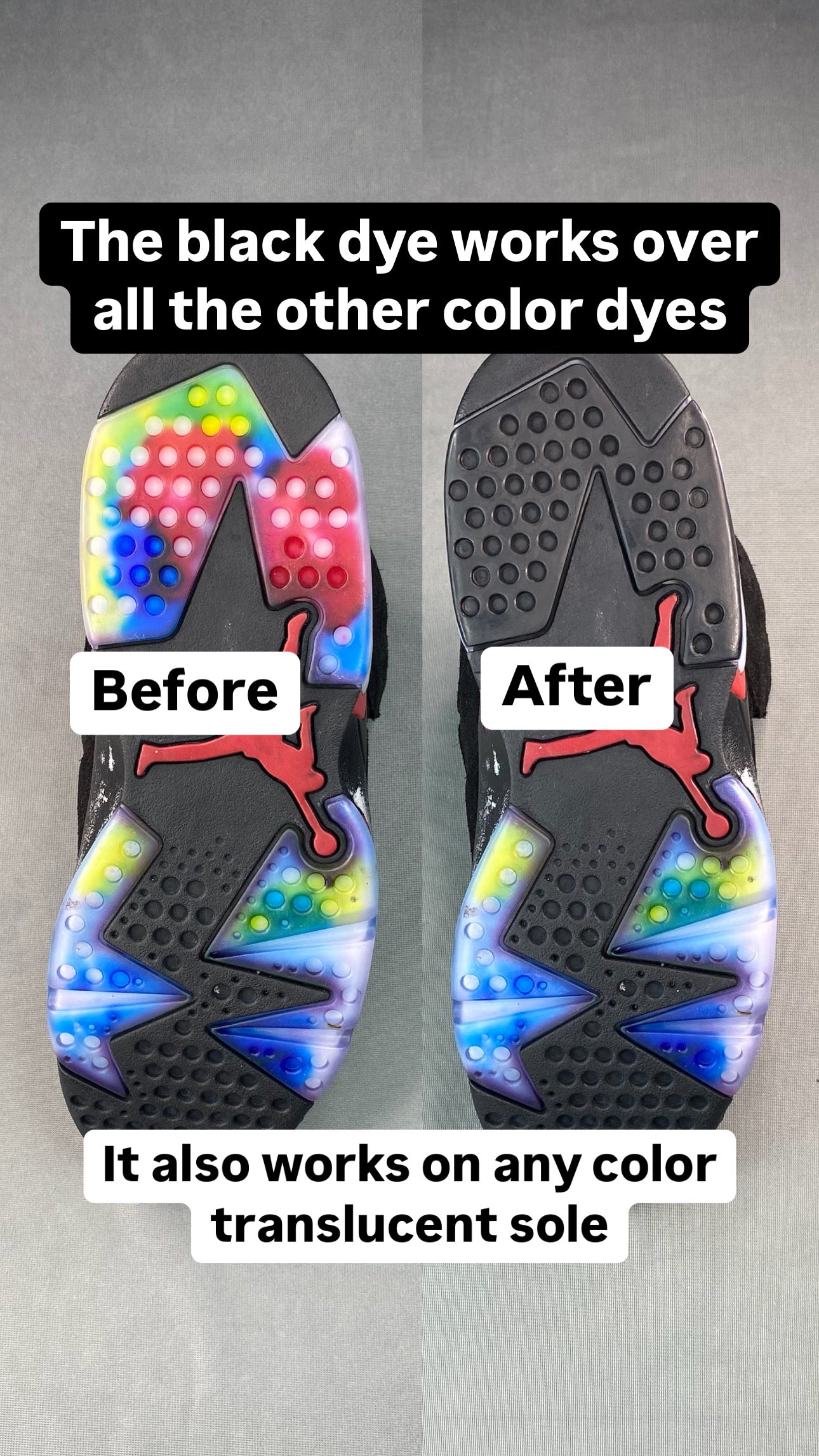 Black Permanent Sole dye •Free Shipping•