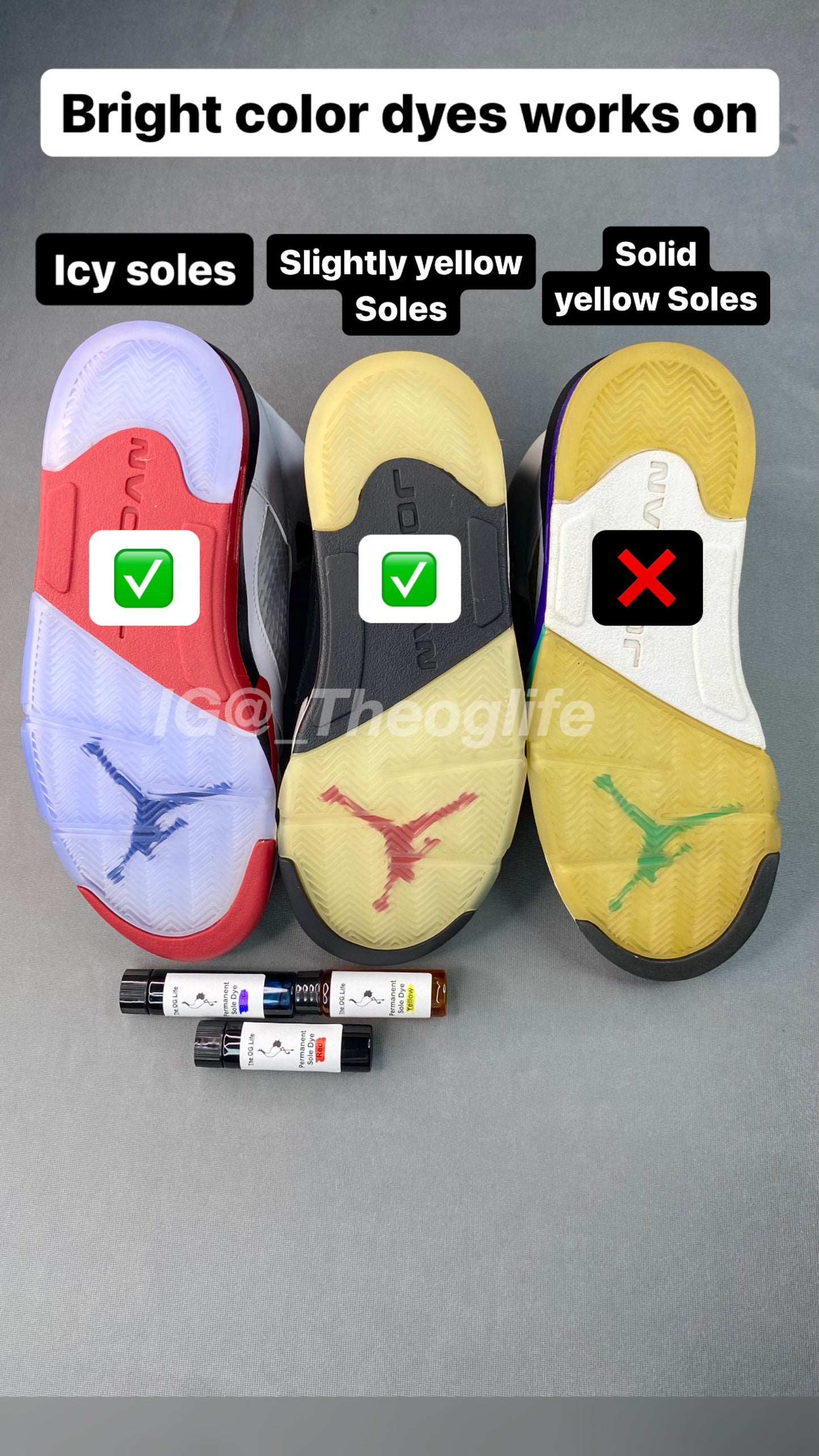 Pinks Permanent Sole dye •Free Shipping•