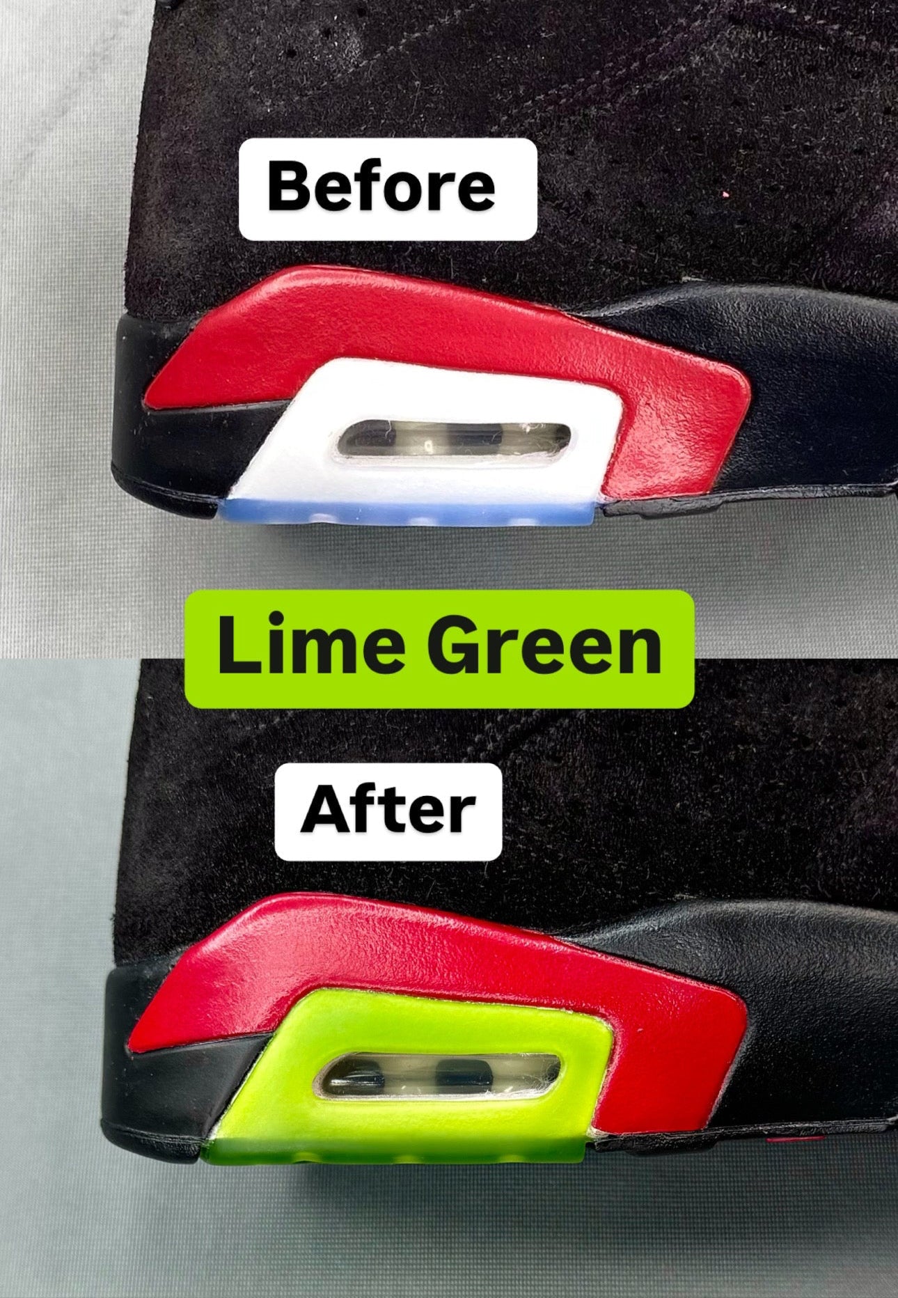 Lime Green Permanent Sole dye  •Free Shipping•