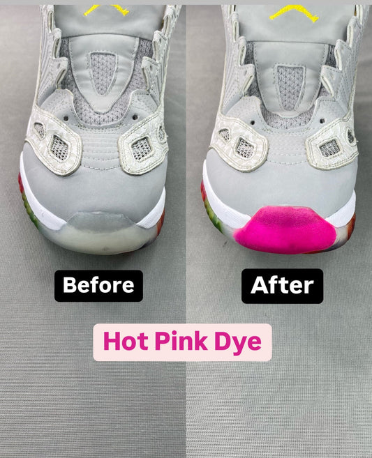 Hot Pink Permanent Sole dye  •Free Shipping•