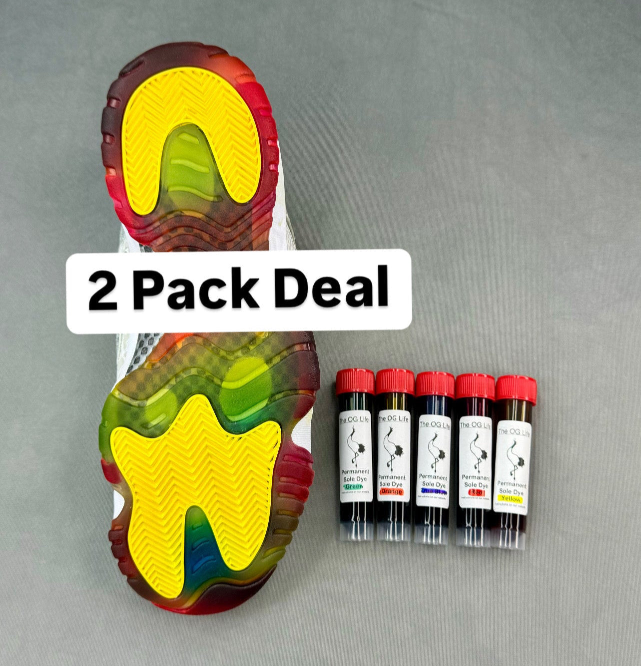 2 Combo Permanent Sole Dye •Free Shipping•
