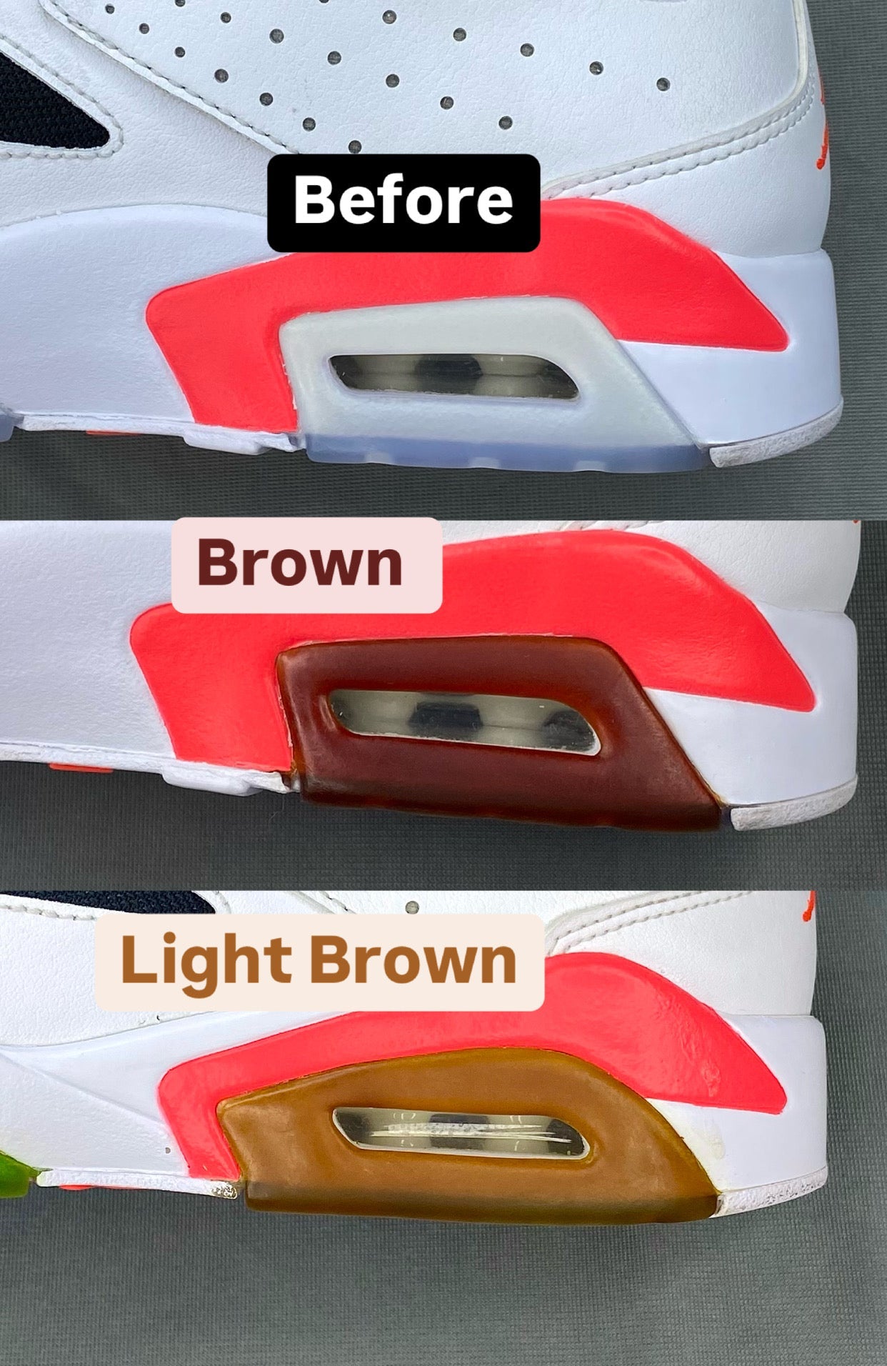 Brown Tones Sole dye •Free Shipping•