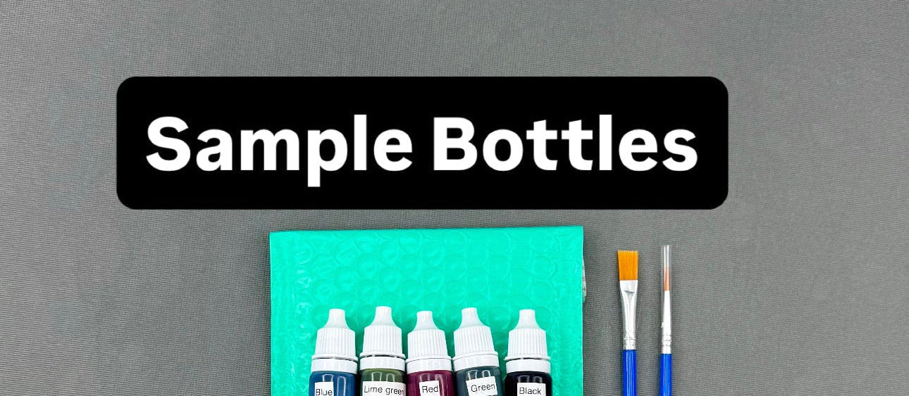 6 & 10 Pack Sample Permanent Sole Dye •Free Shipping•