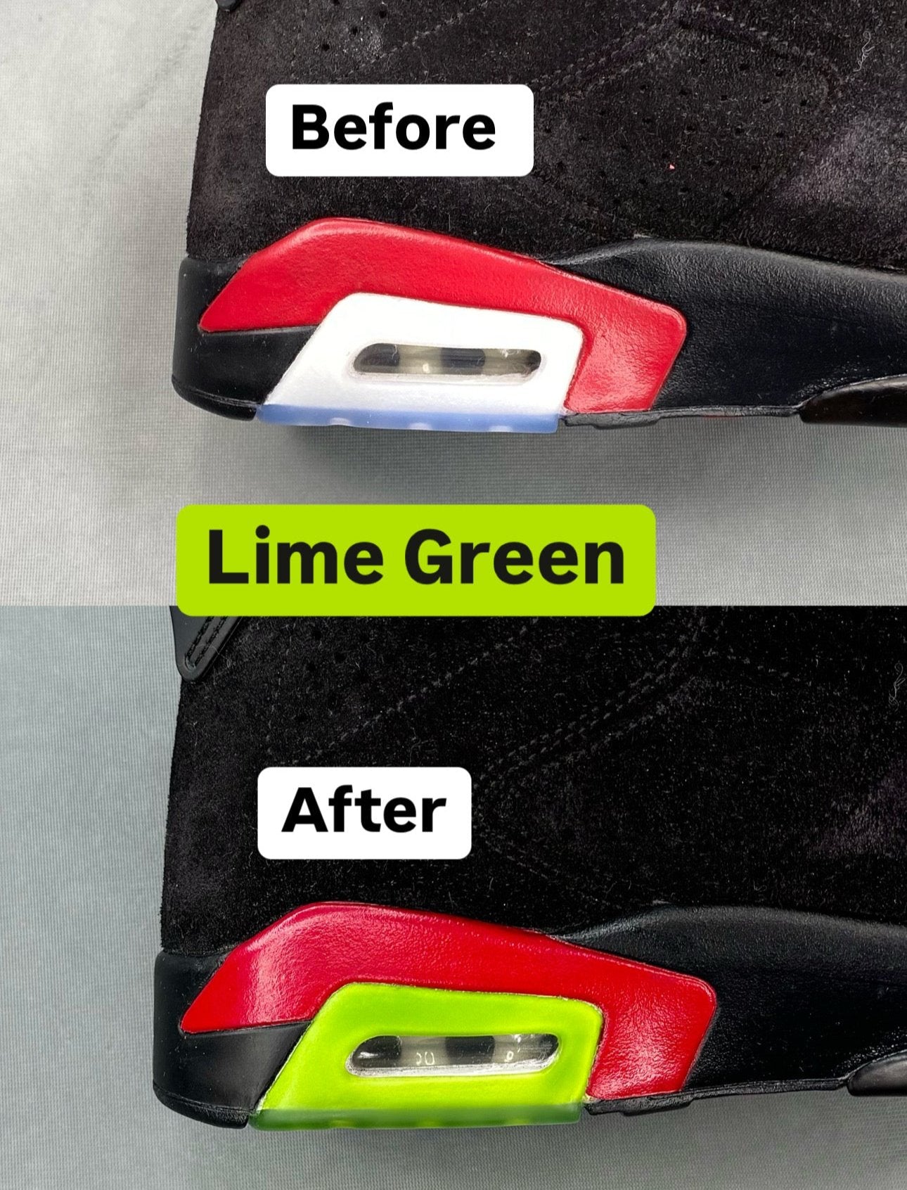 Lime Green Permanent Sole dye  •Free Shipping•