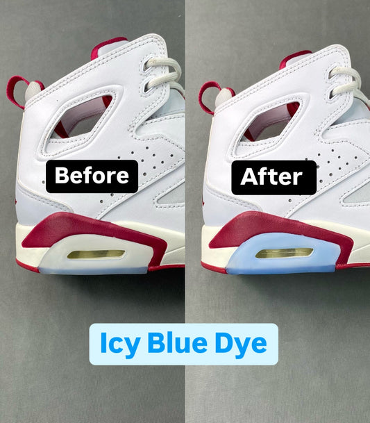 Icy Blue Permanent Sole dye  •Free Shipping•