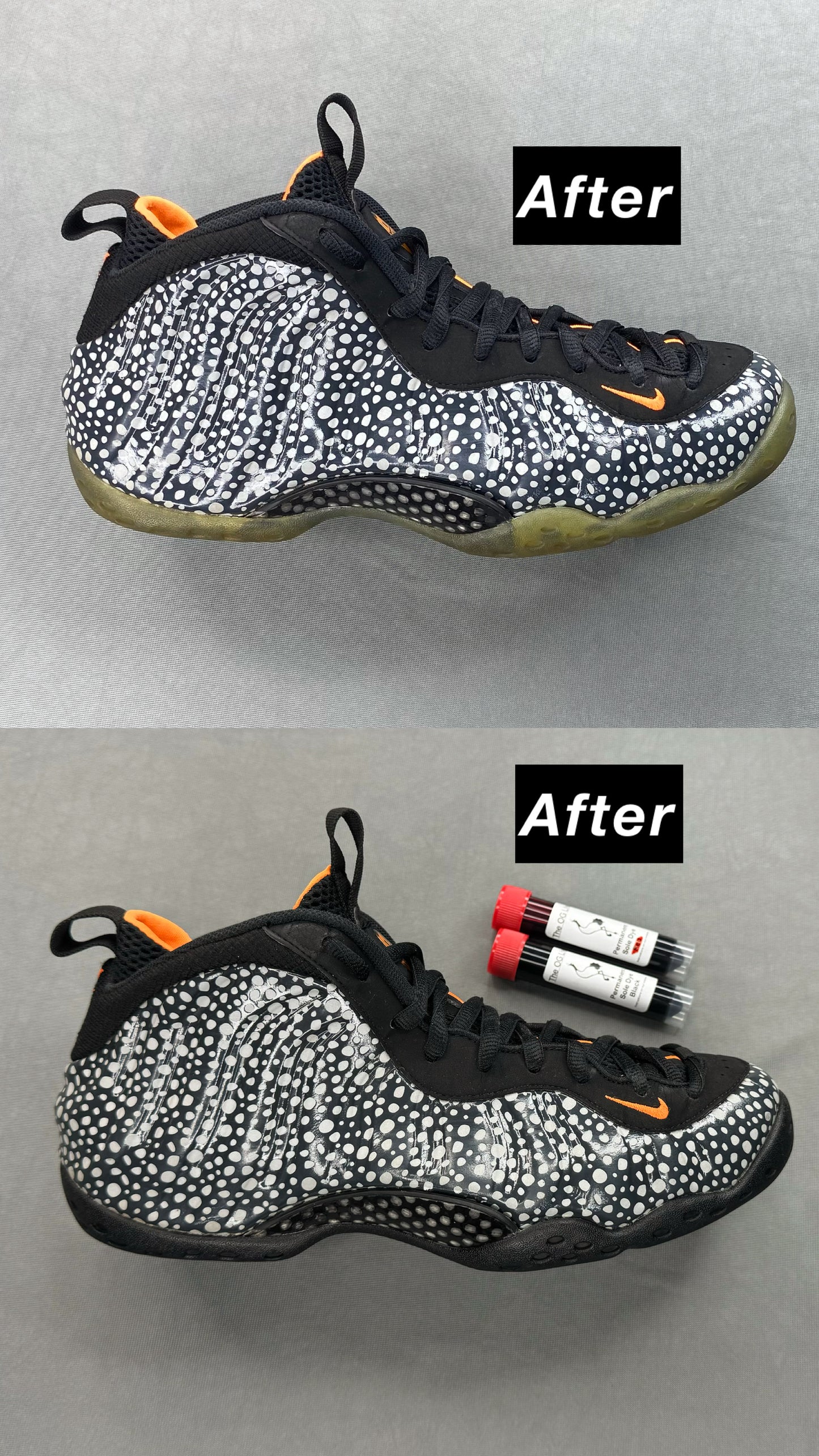 Custom Shoes Service For Permanent Soles Dyes