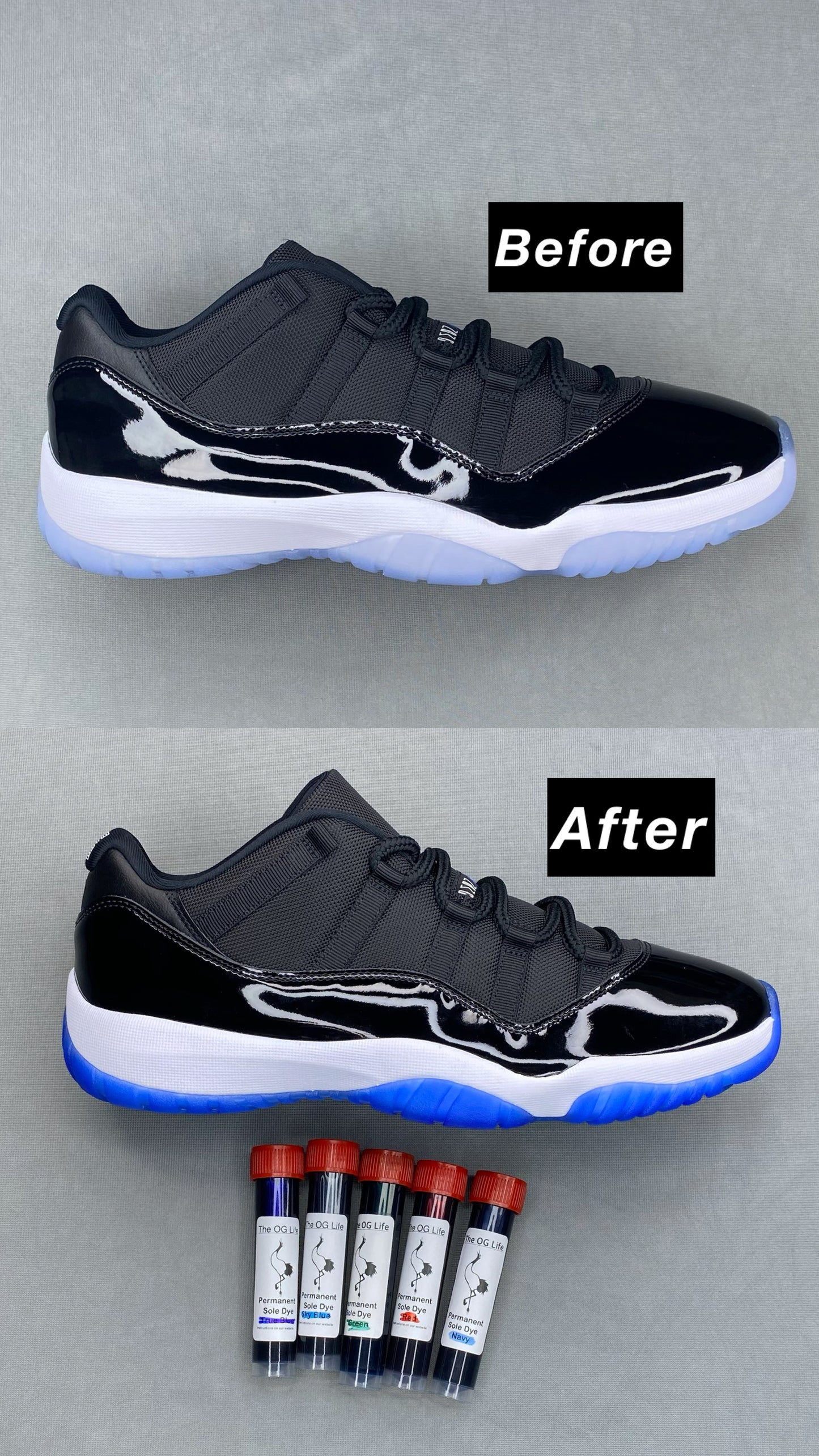 Custom Shoes Service For Permanent Soles Dyes