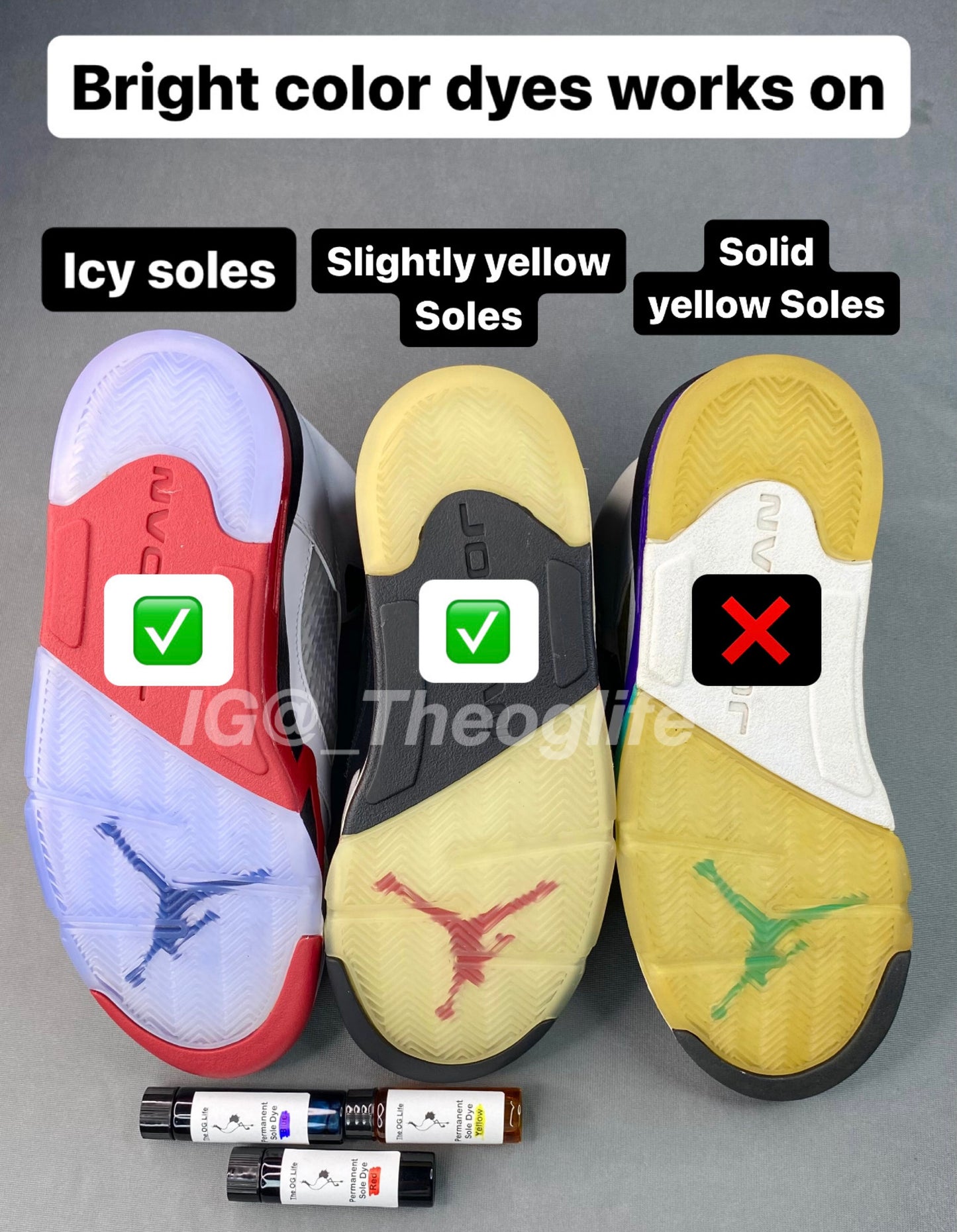 Sky Blue Permanent Sole dye •Free Shipping•